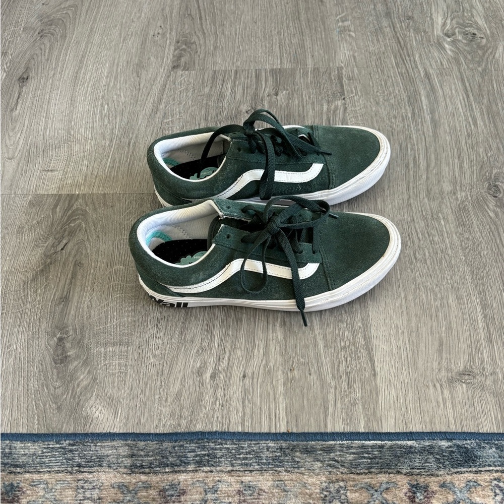 Vans Green Sneakers Classic Low-Top Lace-Up